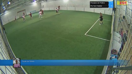 Faute de Yohan - Pompiers de Poitiers Vs Pro Tech Habitat - 12/10/17 19:00 - LIGUE 2