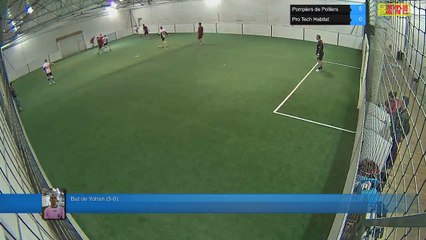 But de Yohan (5-0) - Pompiers de Poitiers Vs Pro Tech Habitat - 12/10/17 19:00 - LIGUE 2