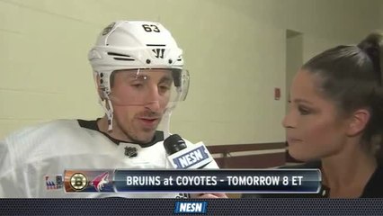 NESN Live: Brad Marchand Discusses How Bruins Can Regroup