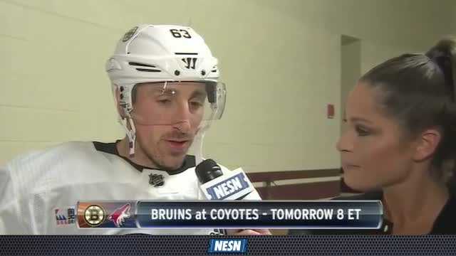 NESN Live: Brad Marchand Discusses How Bruins Can Regroup