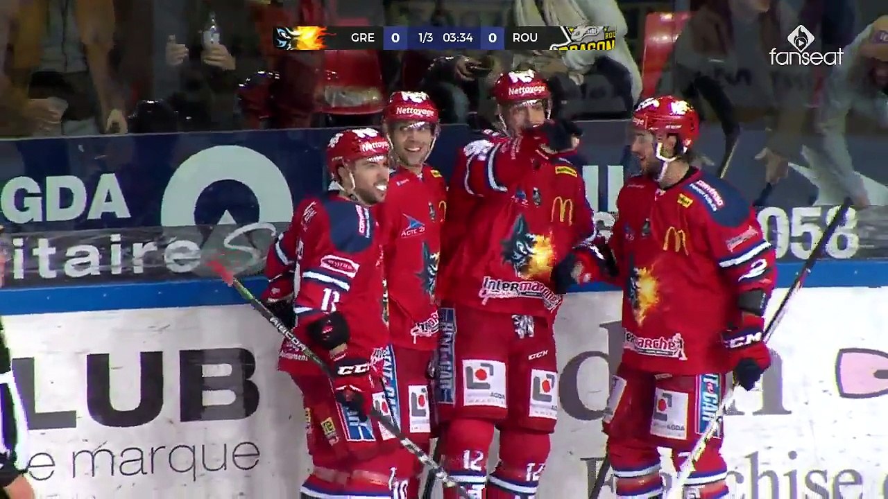 SLM - J12 : GRENOBLE- ROUEN : 3-2 (LES BUTS)