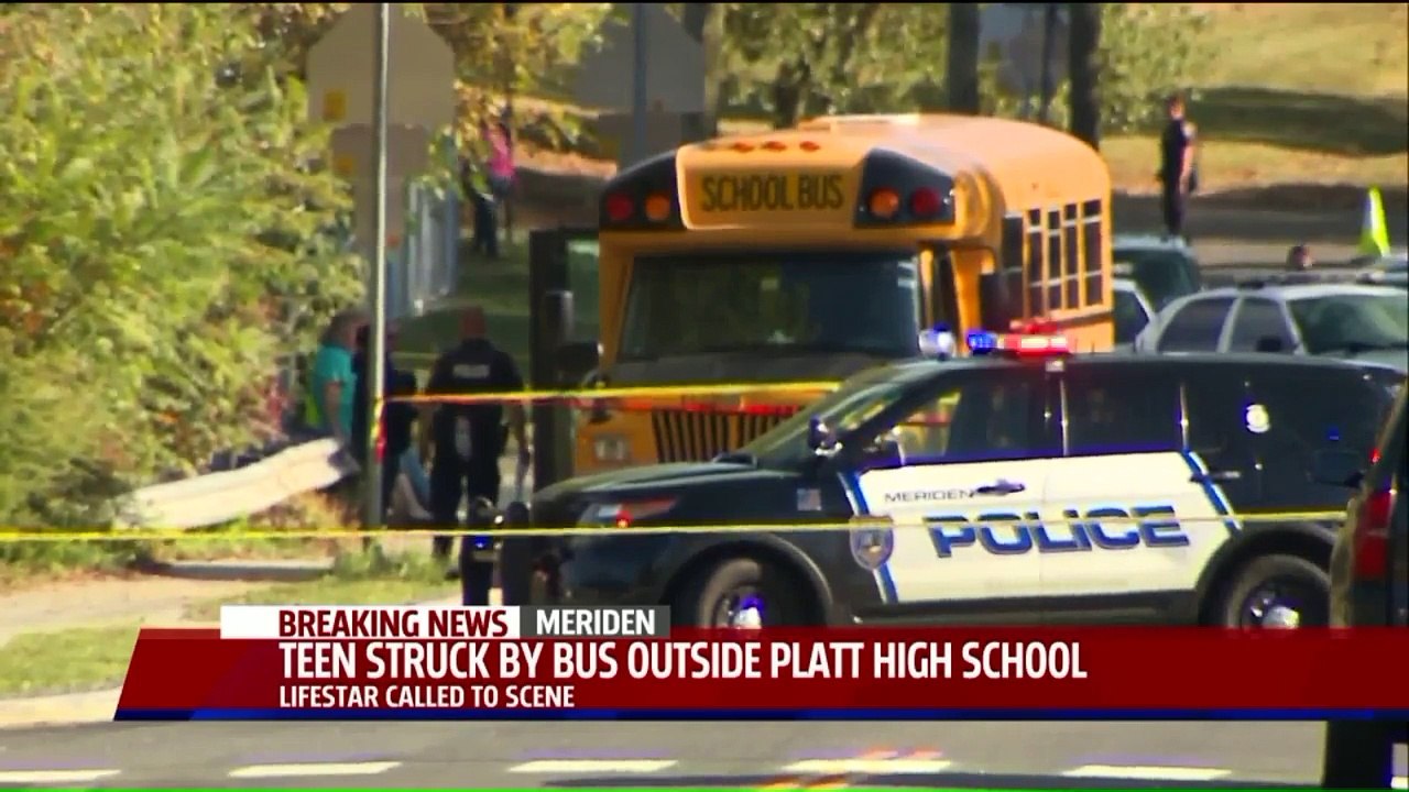 17-Year-Old Student Struck by School Bus Near High School