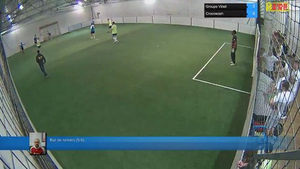 But de romain  (5-8) - Groupe Vinet Vs Crocowash - 12/10/17 20:00 - LIGUE 4 - Poitiers Game Parc