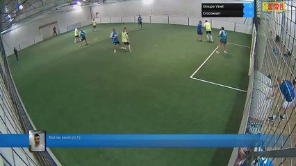 But de kevin  (0-1) - Groupe Vinet Vs Crocowash - 12/10/17 20:00 - LIGUE 4 - Poitiers Game Parc