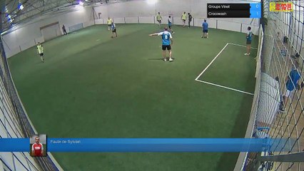 Faute de Sylvain - Groupe Vinet Vs Crocowash - 12/10/17 20:00 - LIGUE 4 - Poitiers Game Parc