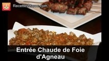 Recette Entrée de Foie dAgneau - Moroccan Lamb Liver Side Dish Recipe - Recettes Maroc