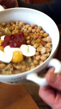 Rabye Bouden filet de canard a l asiatique+lablabi