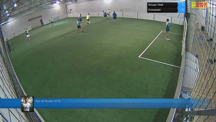 But de Dorian (0-3) - Groupe Vinet Vs Crocowash - 12/10/17 20:00 - LIGUE 4 - Poitiers Game Parc