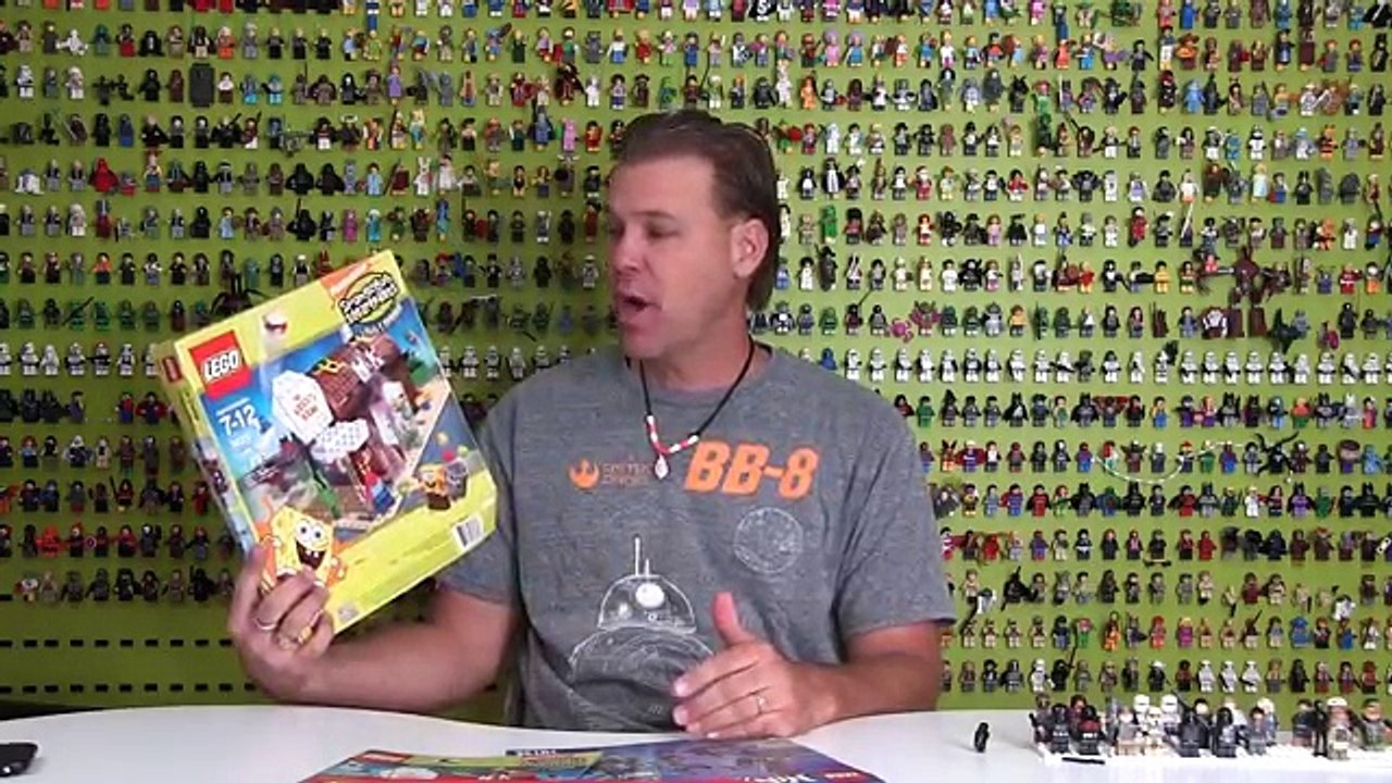 LEGO Spongebob Squarepants Krusty Krab Review : LEGO 3825