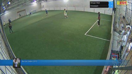 But de Cédric  (3-7) - Groupe Vinet Vs Crocowash - 12/10/17 20:00 - LIGUE 4 - Poitiers Game Parc