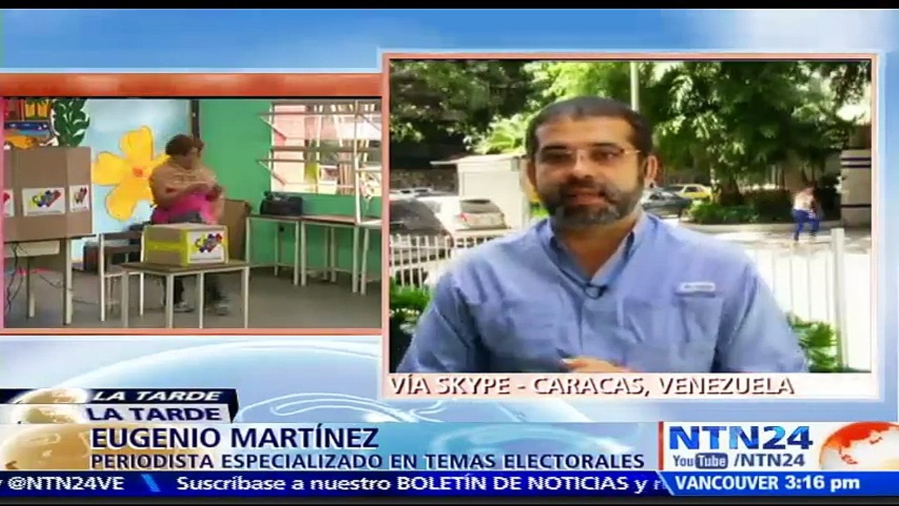 “El CNE trata de complicar el voto opositor": Eugenio Martínez, periodista sobre elecciones en Venezuela