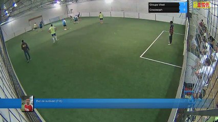 But de sullivan (7-8) - Groupe Vinet Vs Crocowash - 12/10/17 20:00 - LIGUE 4 - Poitiers Game Parc