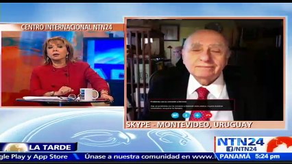 Las garantías no están, son muy precarias: Julio María Sanguinetti, expresidente de Uruguay, sobre comicios en Venezuela
