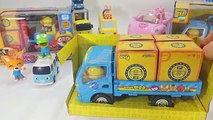뽀로로 폴리 씽씽 트럭 지게차 견인차 중장비 서프라이즈 박스 장난감 Pororo Truck Surprise box Toys Мультфильмы про машинки игрушка