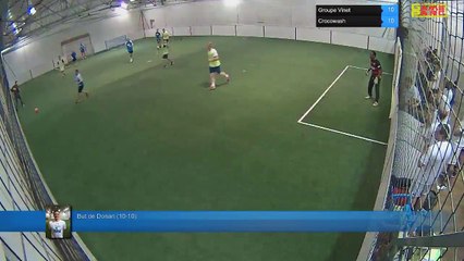 But de Dorian (10-10) - Groupe Vinet Vs Crocowash - 12/10/17 20:00 - LIGUE 4 - Poitiers Game Parc