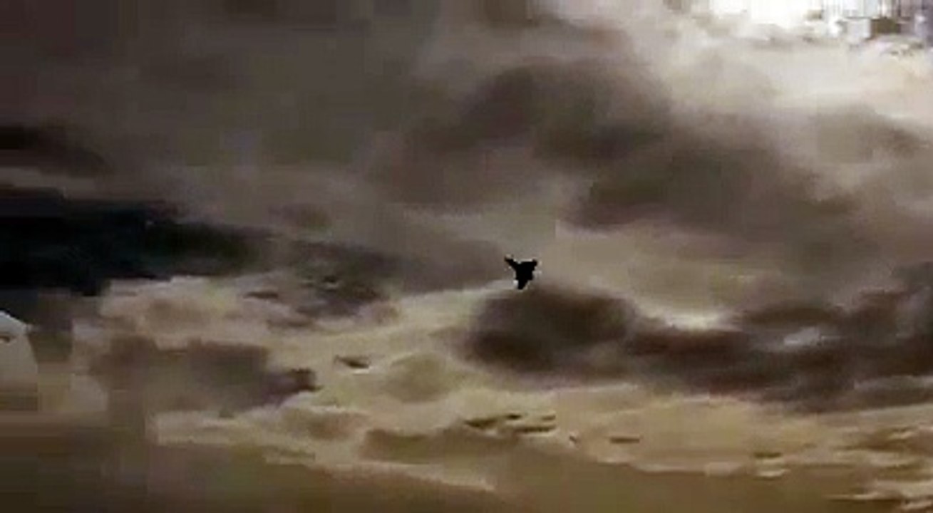Italian Eurofighter Airplane crash during show in Terracina