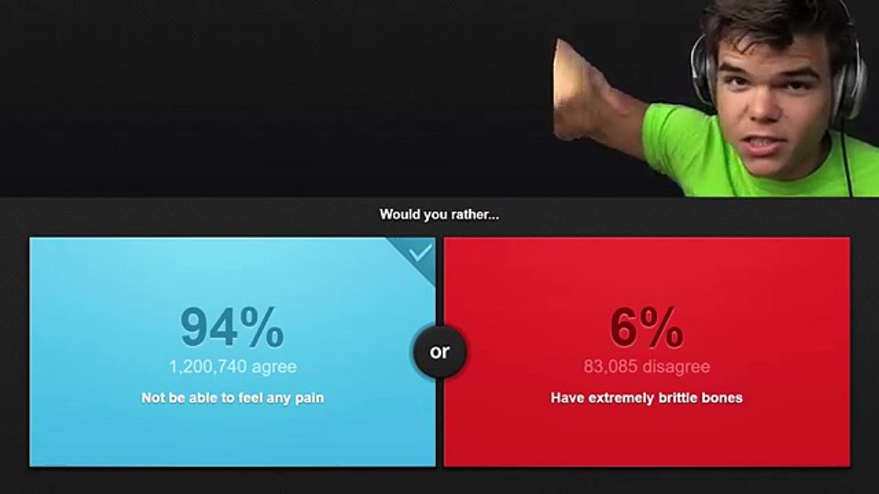 WOULD YOU RATHER?