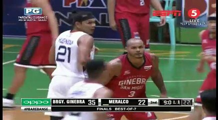BRGY. GINEBRA VS MERALCO OCTOBER 13, 2017 GAME 1 - 2Q