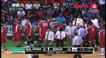 BRGY. GINEBRA VS MERALCO  OCTOBER 13, 2017 GAME 1 - 3Q