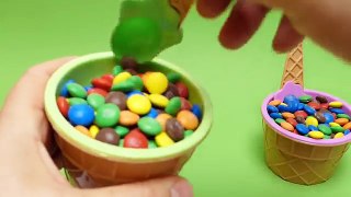 M&Ms Hide & Seek Surprise Toys - Teletubbies Play-Doh DIY Molds