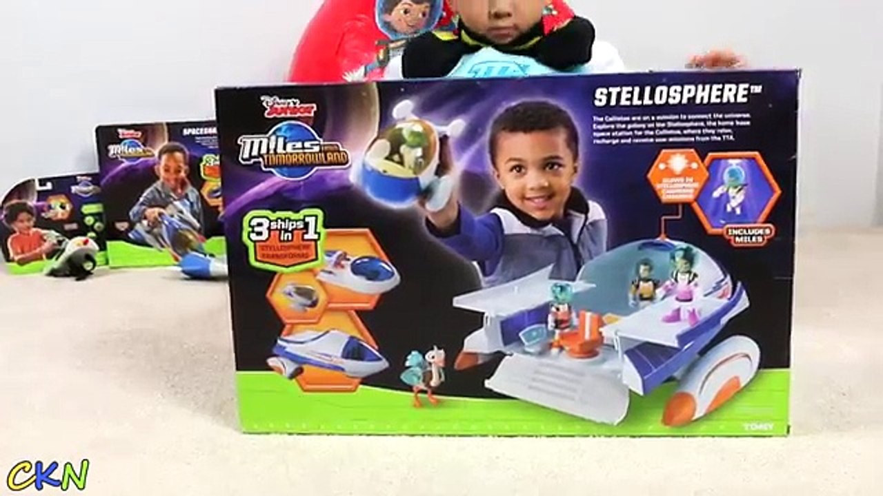 Disney Miles From Tomorrowland Super Giant Surprise Eggs Toys Opening Ckn Toys