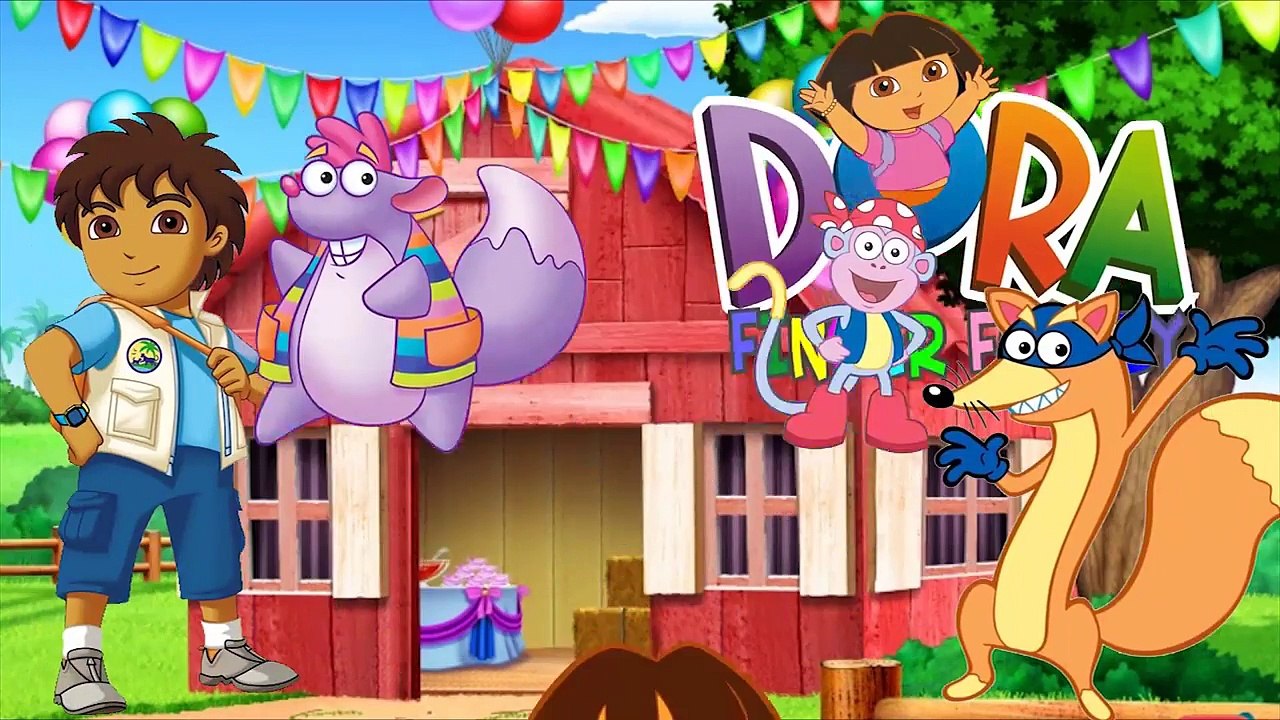 DORA / Finger Family / Daddy Finger / Nursery Rhymes / Familia dos Dedos