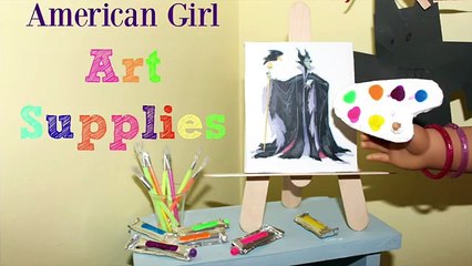 DIY American Girl Doll Art Supplies