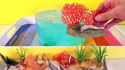 Download Video: DIY SHARK Toys Slime Aquarium Fish Tank: Toy Sharks, Sea Animals, Toys and Slime | Craft Videos