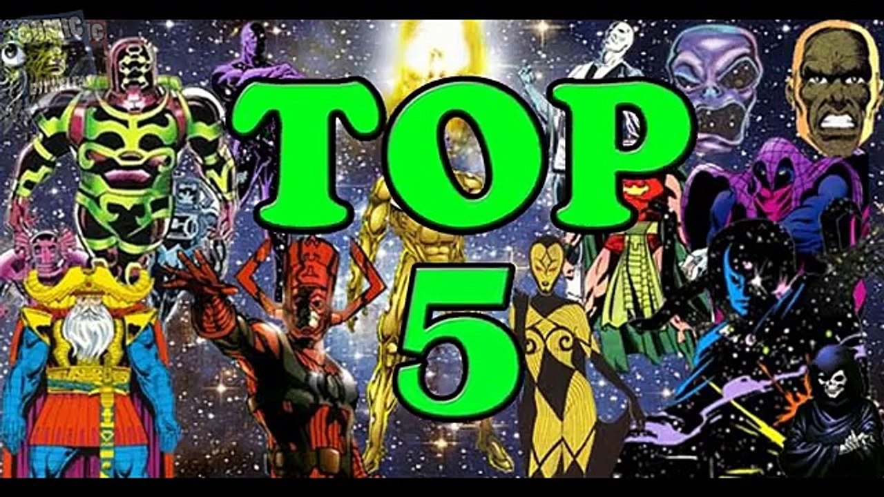 TOP 5 Seres Mas Poderosos del Omni-Verso MARVEL Bien Explicado