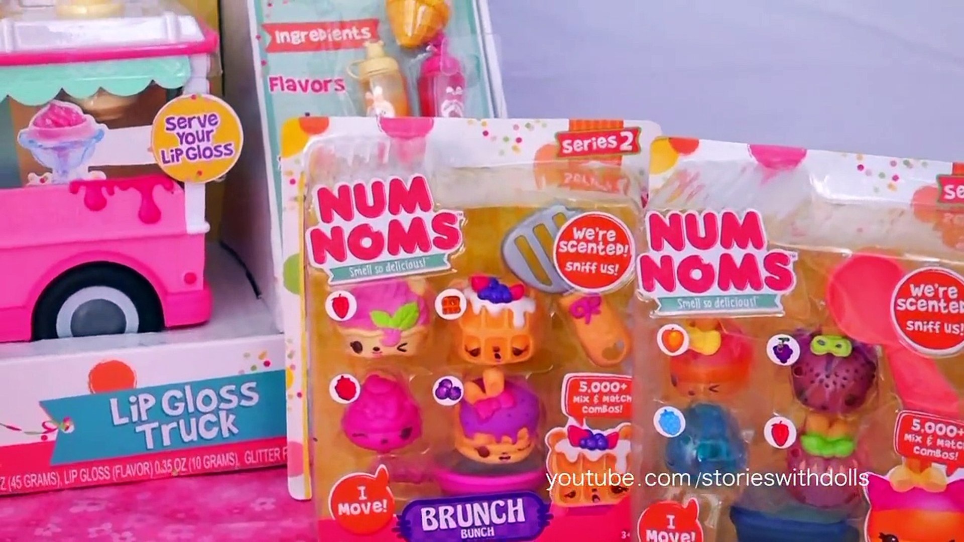 shopkins lip gloss truck