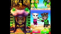 Temple Run 2 Blazing Sands VS Talking Tom Jetski Android Gameplay HD