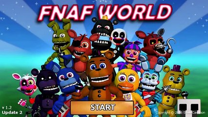 FNAF World 1.2 - Unlock ALL CHARACTERs | Secret Mini Games