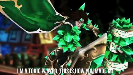 ♫ Toxic - LoL RAP SONG (Machinima) ft. Jesse Chisholm - League of Legends ♫