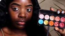 BASIC TO BADDIE MAKEUP TRANSFORMATION - DARK SKIN MAKEUP TUTORIAL