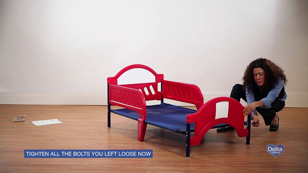 Delta Children Toddler Bed Assembly Video
