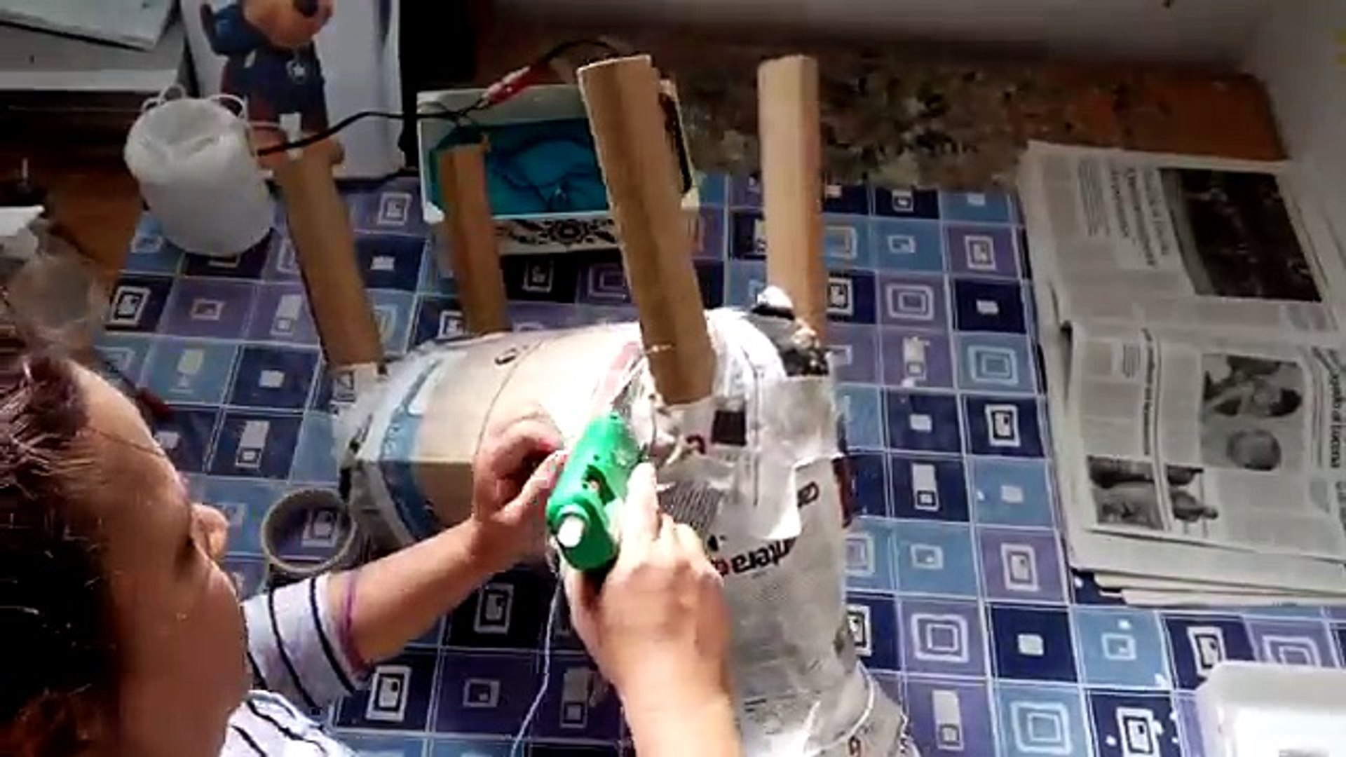 Piñata de Chase, How to make Paw Patrol piñata, Patrulla Canina, – Видео  Dailymotion