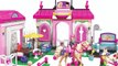 Mega Bloks Barbie Horse Stable with Barbie Dolls Barbie Lego Brick Toys | TheChildhoodlife
