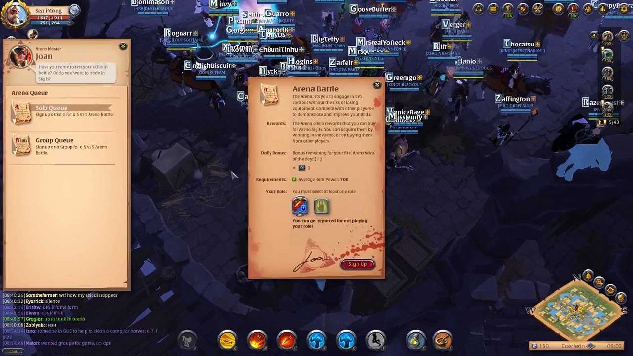 Albion Online ARENA gameplay - I love the arena! Albion Online Arena madness