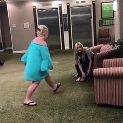 Chick Gets A Beat Down