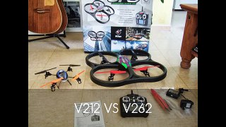 WLtoys V262 Cyclone mini unboxing and indoors testing