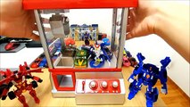 장난감 뽑기 레전드 터닝메카드 W 카울 에반 다이크 데스퍼 쿠루기를 구해라 [배틀토이] claw machine