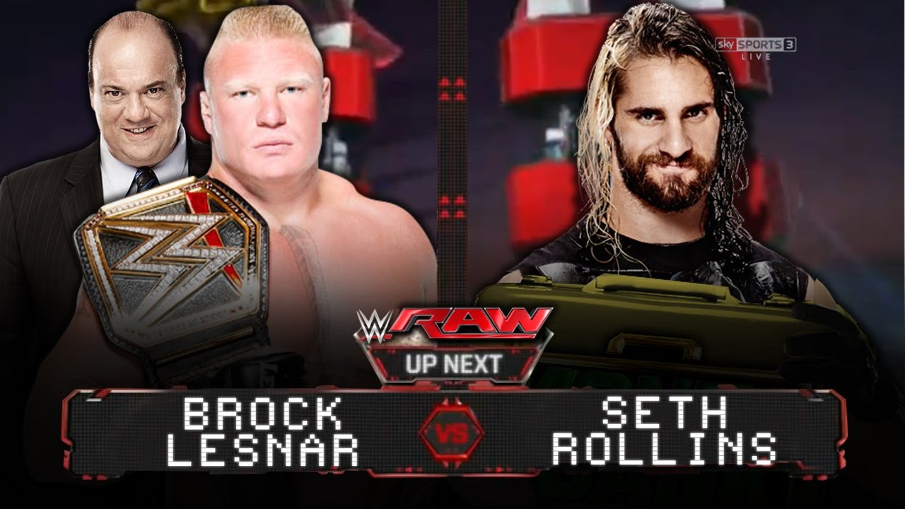 WWE 2K18 Dream Match  Seth Rollins vs. Brock Lesnar 2017