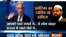 Khawaja Asif and Hafiz Saeed Indian Media is Giving News about