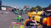 Minecraft In Real Life with Mods | Nerf, Mario, LEGO & More