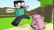Animação de Minecraft Desenho Animado Mais Engraçado do YouTube