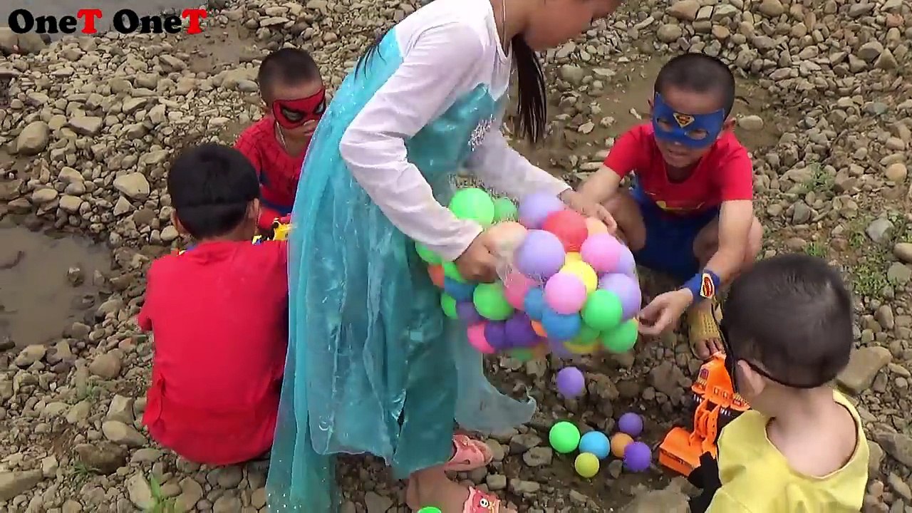 Spiderman Baby and Superhero, Elsa Baby - Masha CRUSHED Joker by Tror - Spiderman Rescue Masha