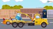 The Monster Truck and Racing cars - The Big Race in the City of Cars Cartoons for Children