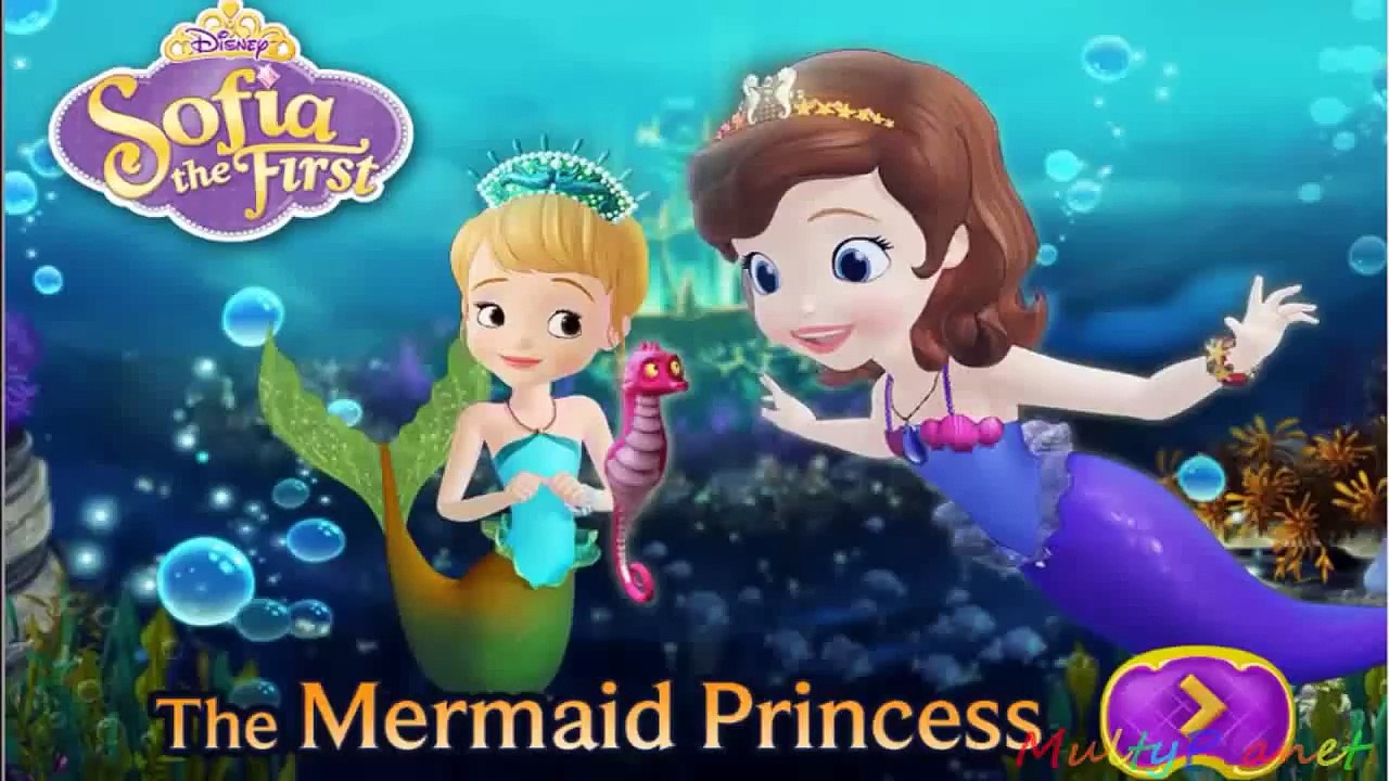 София Прекрасная на русском языке принцесса Русалочка / Sofia the first Princess Mermaid