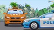 The Yellow Crane & Race in the City | Construction Trucks & Service Vehicles Cartoons for children