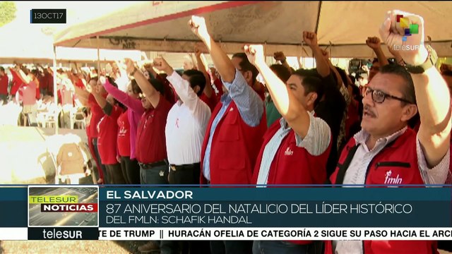 El Salvador: celebran 87 años del nacimiento de Schafik Handal